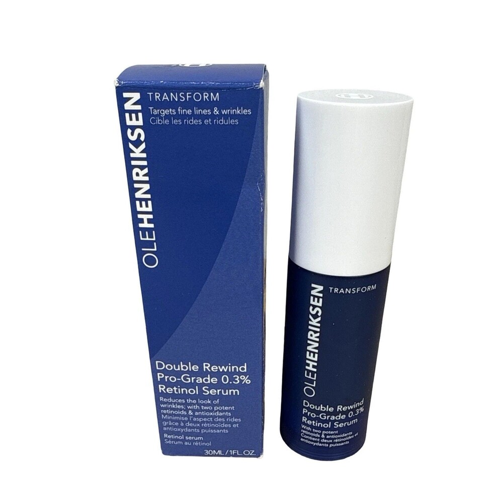 Ole Henriksen Transform Double Rewind Pro-Grade 0.3% Retinol Serum 30ml/ 1oz NIB